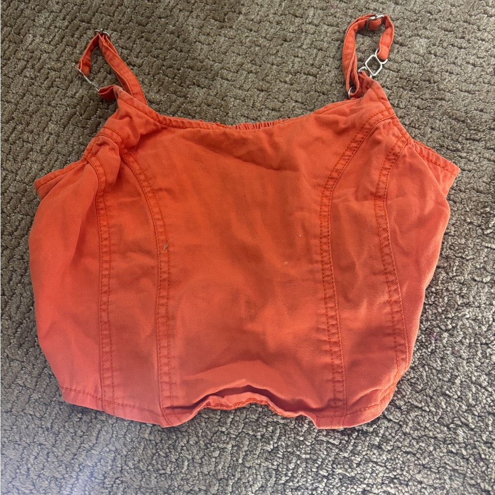 Orange Women's Top
